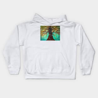 Magical mother tree Kids Hoodie